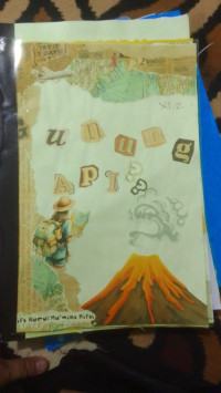 Image of kliping ; GUNUNG API