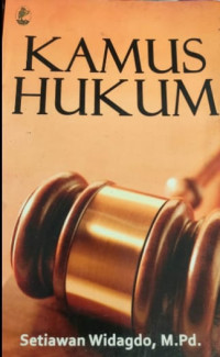 Image of Kamus Hukum