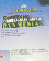 Image of MODEL MODEL PEMBELAJARAN INOVATIF DAN MEDIA
