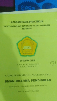 Image of Perkembangan Tumbuhan Kacang Hijau Dengan Nutrisi