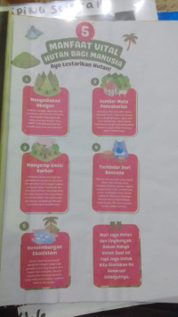 Image of kliping; MANFAAT VITAL HUTAN BAGI MANUSIA