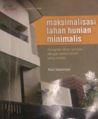 Image of Maksimalisasi lahan hunian