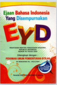 Image of EJAAN BAHASA INDONESIA YANG DISEMPURNAKAN