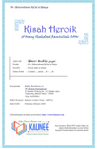 Image of (e) KISAH HEROIK : 65 Kisah Teladan Sahabat Nabi