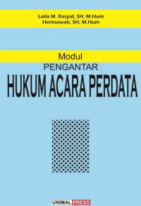 Image of (E) PENGANTAR HUKUM ACARA PERDATA