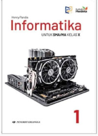 Image of Informatika Kelas 10 SMA K21 Kurikulum Merdeka Erlangga K2021