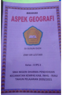 Image of ASPEK GEOGRAFI