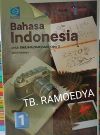 Image of Bahasa Indonesia untuk SMA/MA kelas X