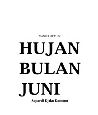Image of (e)hujan bulan juni