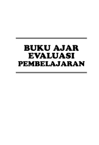 Image of (e)buku ajar evaluasi pembelajaran ( PDFDrive )