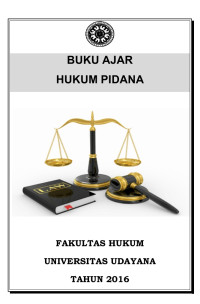Image of (e) buku ajar hukum pidana