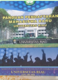Image of PANDUAN PENDAFTARAN MAHASISWA BARU UNRI