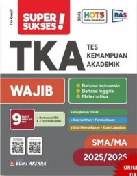 Image of super sukses! TES KEMAPUAN AKADEMIK(TKA) SMA/MA 2025/2026