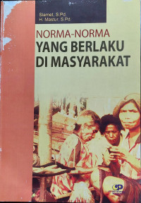 Image of NORMA-NORMA YANG BERLAKU DI MASYARAKAT