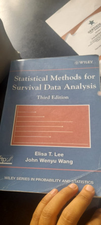 Image of STATISTICAL METHODS FOR SURVIVAL DATA ANALYSIS