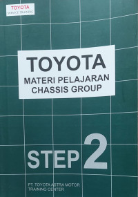 Image of TOYOTA MATERI PELAJARAN CHASSIS GROUP
