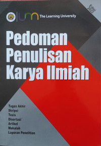 Image of PEDOMAN PENULISAN KARYA ILMIAH