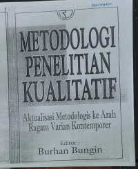 Image of METODOLOGI PENELITIAN KUALITATIF