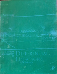 Image of DIFFERENTIAL EQUATIONS
