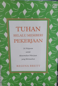 Image of Tuhan Selalu Memberi Pekerjaan