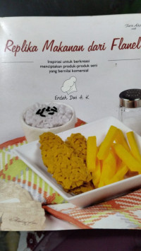 Image of REPLIKA MAKANAN DARI FLANEL