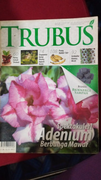 Image of majalah trubus 466 september 2008