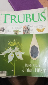 Image of MAJALAH TRUBUS-bukti khasiat jintan hitam
