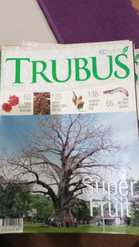 Image of MAJALAH TRUBUS 492 November-THE SUPER FRUIT