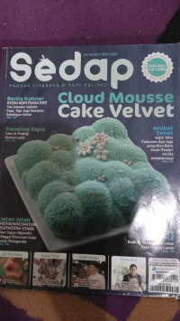 Image of Majalah Sedap Sekejap ; Cloud Mousse cake velvet