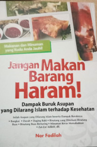 Image of Jangan Makan Barang Haram