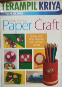 Image of TERAMPIL KRIYA; PAPER CRAFT