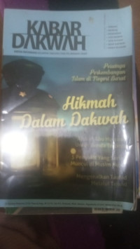 Image of Majalah Kabar Dakwah-HIKMAH DALAM DAKWAH