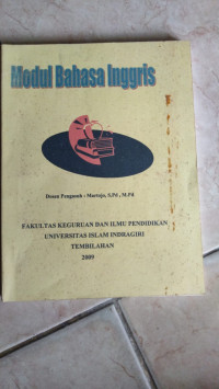 Image of MODUL BAHASA INGGRIS