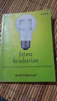 Image of Fatwa keseharian Menjawab Permasalahan Praktis Dalam Kehidupan