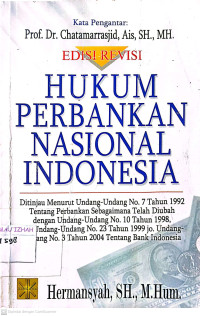 Image of Hukum Perbankan nasional indonesia