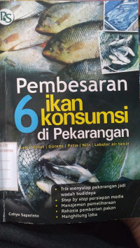 Image of Pembesaran 6 Ikan Konsumsindin Pekarangan