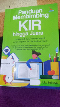 Image of Panduan Membimbing KIR Hingga Juara