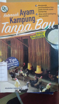 Image of Berternak Ayam Kampung Tanpa Bau Dengan Probiotik