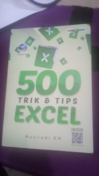 Image of 500 TRIK DAN TIPS EXCEL