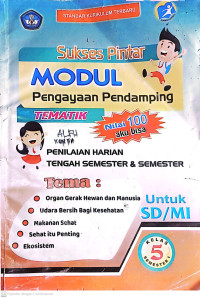 Image of Sukses Tintar modul pengayaan pendamping tematik untuk SD/MI  kelas 5