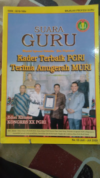 Image of Suara Guru ; Kader Terbaik PGRI Terima Anugerah Muri