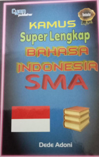 Image of KAMUS Super Lengkap BAHASA INDONESIA SMA
