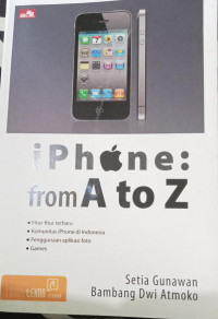 Image of I PHONE  : FROM A TO Z