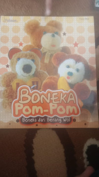 Image of BONEKA POM - POM ; BONEKA DARI BENANG WOL
