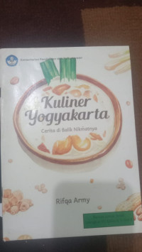 Image of KULINER YOGYAKARTA CERITA DIBALIK NIKMATNYA