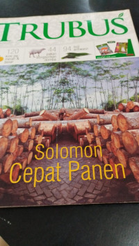 Image of TRUBUS -EDISI 537 -SOLOMON CEPAT PANEN