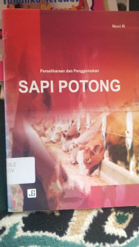 Image of PEMELIHARAAN DAN PENGGEMUKAN SAPI POTONG