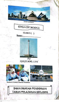 Image of ENGLISH MODUL