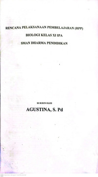 Image of RENCANA PELAKSANAAN PEMBELAJARAN (RPP) BIOLOGI KELAS XI IPA