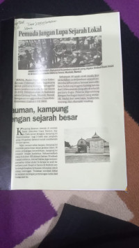 Image of PEMUDA JANGAN LUPA SEJARAH LOKAL